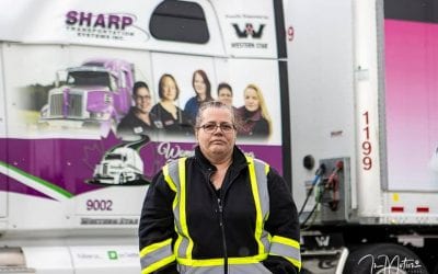 Trucker Finds New Purpose to Hit the Road Again After Tragedy Took Her Husband Last Year