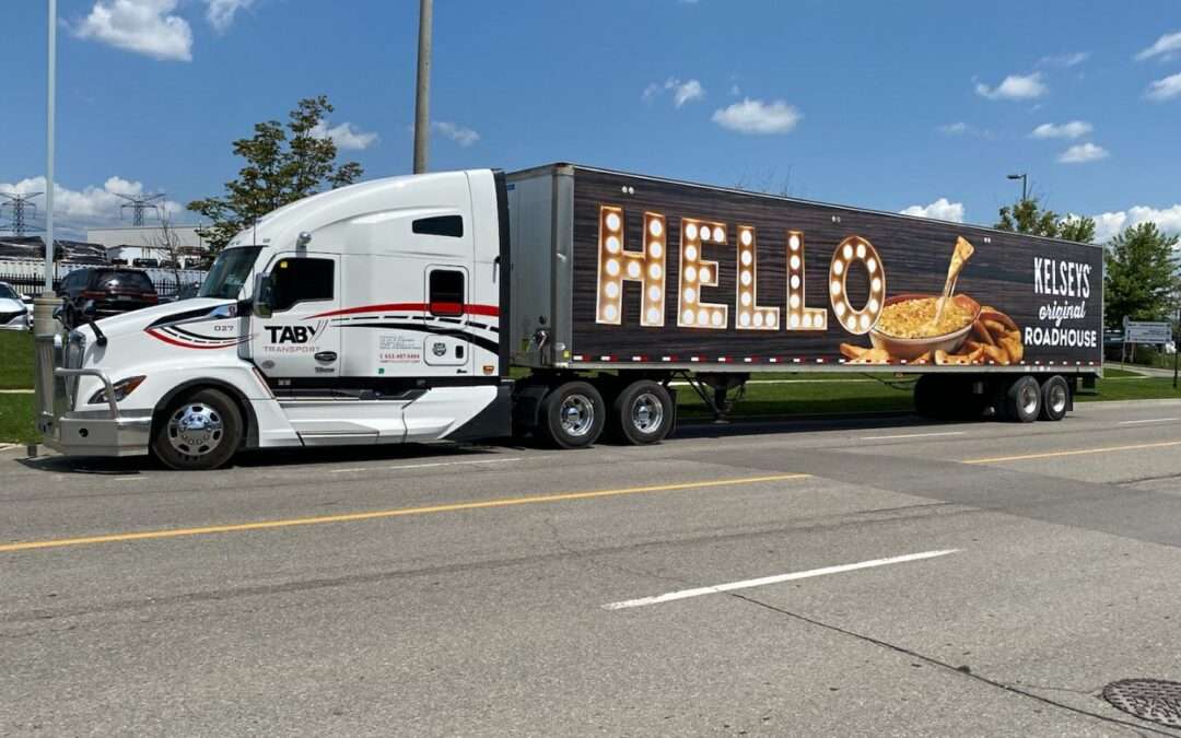 Weathering the Storm: Why Transport Truck Advertising Is Your Anchor